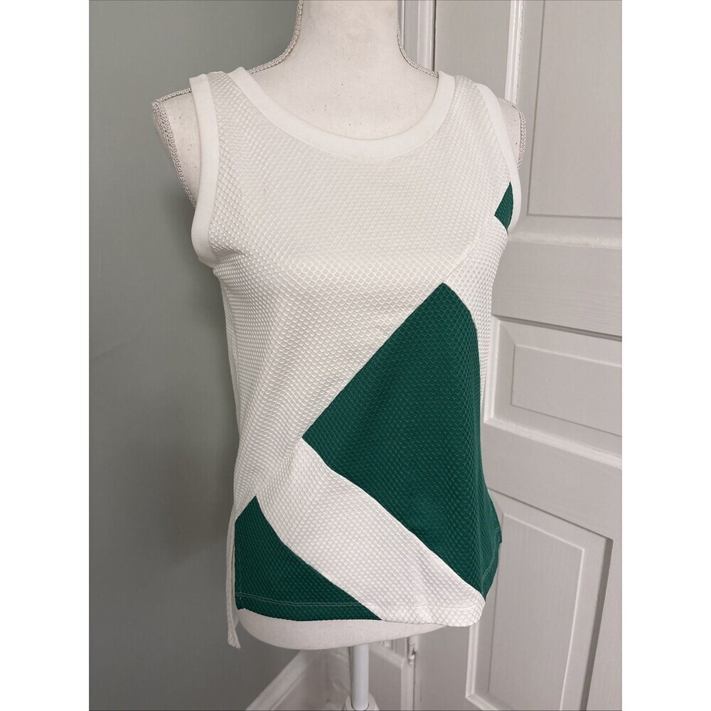 Adidas Green Whiteโ Equipment Tank Top XS